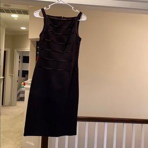 Black cocktail dress